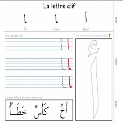 تعلم حروف الهجاء - اللغة العربية