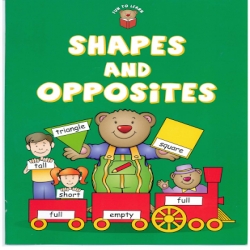fun to learn shapes and opposites - كتاب ممتع لمعرفة الاشكال والاضداد
