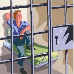 قصة السجين الغبي