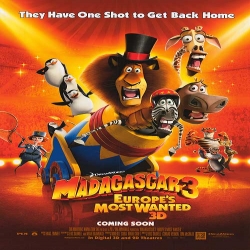 فلم الكرتون مدغشقر 3: مطلوبين في أوروبا Madagascar 3: Europes Most Wanted 2012 مدبلج للعربية