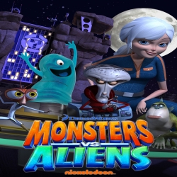 مسلسل الكرتون الوحوش ضد المخلوقات الفضائية Monsters vs. Aliens