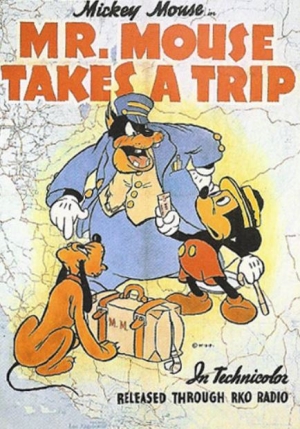 فيلم كرتون Mr Mouse Takes a Trip 1940 ديزني السيد فأر يأخذ رحلة مدبلج للعربية