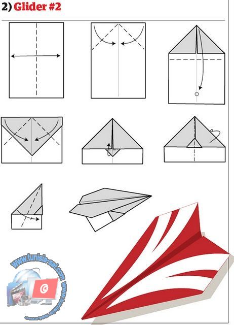 اصنع طائرة ورقية شكل 2