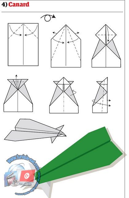 اصنع طائرة ورقية شكل 3