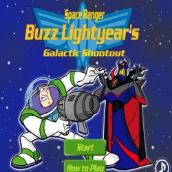 لعبة Buzz Lightyear - Galactic Shootout