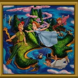 لعبة Puzzle Mania Peter Pan