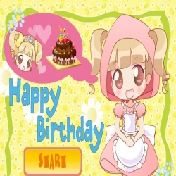 لعبة Happy birth day cake