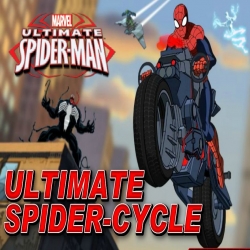 لعبة Ultimate Spider Cycle