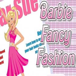 لعبة barbie fancy fashion