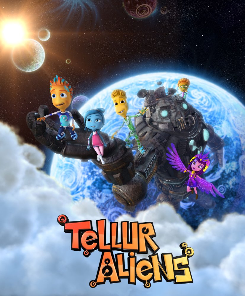 فلم كرتون المغامرة سكان كوكب تيلور Tellur Aliens 2016 مدبلج للعربية